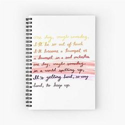 AJR Overture Spiral Notebook