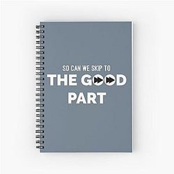 AJR - So Can We Skip to the Good Part Spiral Notebook