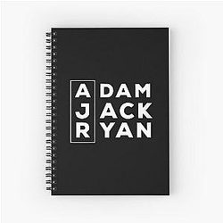 ajr helmet Spiral Notebook