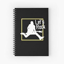 AJR the man tracklist Spiral Notebook