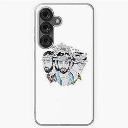 quarter ajr watercolor neon Samsung Galaxy Soft Case