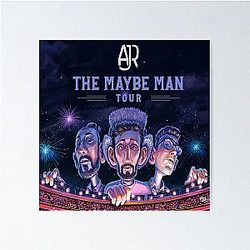 AJR Tour 2024 Poster