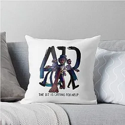 Featuring AJR Oval AJR Shape Throw Pillow