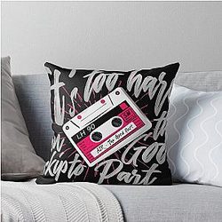 Musical AJR Notes Treble Clef Graphic T-Shirts Throw Pillow