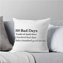 AJR Aesthetic Motivational Throw Pillow