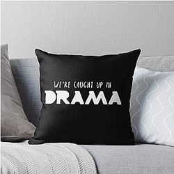 AJR We're Caught Up in Drama Throw Pillow