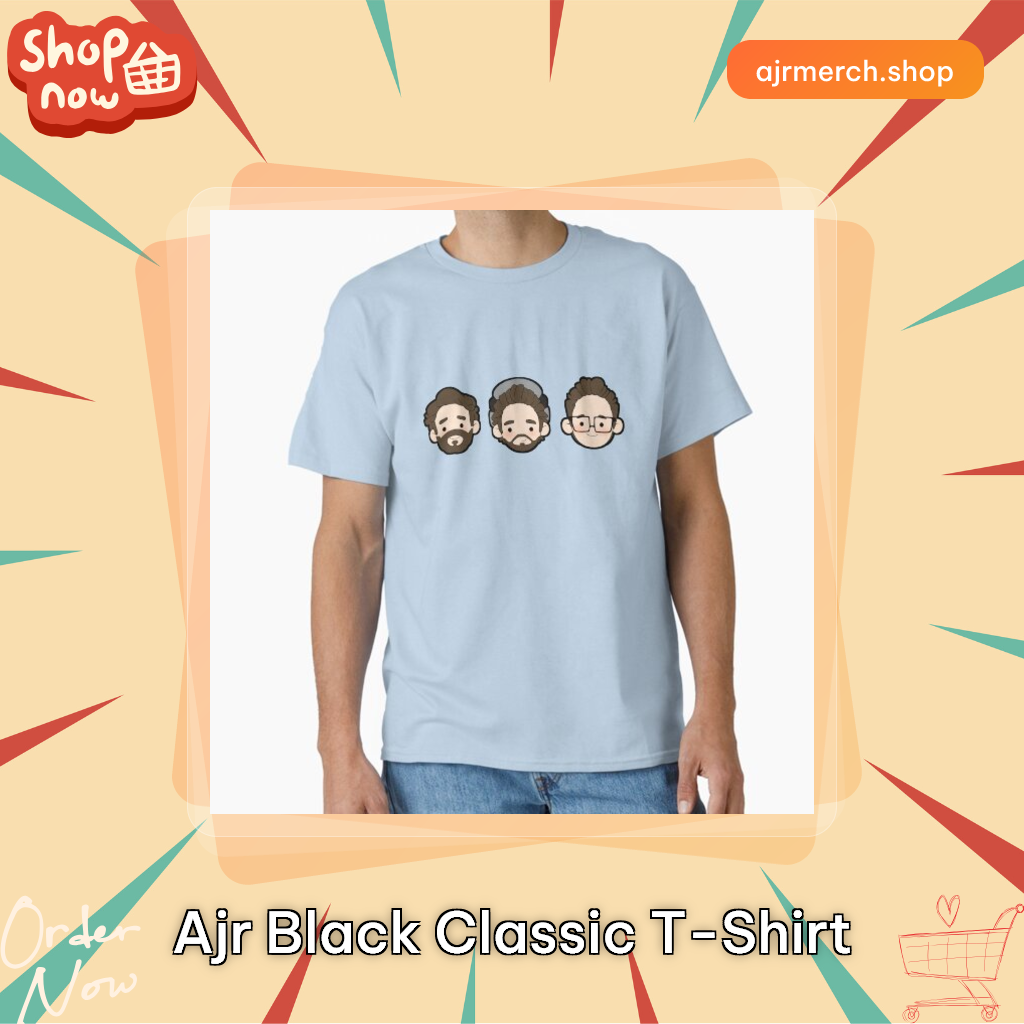 AJR Black Classic T-Shirt