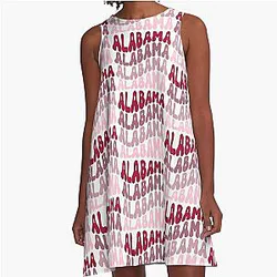 Alabama Stacked A-Line Dress