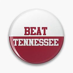 Alabama Gameday Pin, Beat Tennessee Pin