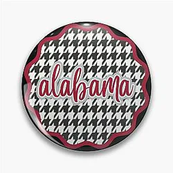 Alabama Houndstooth Pin