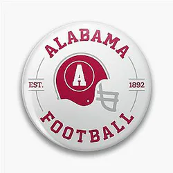 Alabama Football Pin