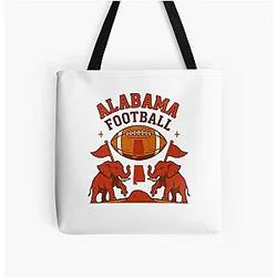 Alabama Football Power Southern Strength and Pride Tote Bag
