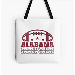 Alabama Football Tote Bag