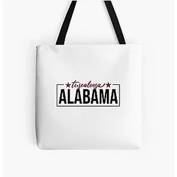 Tuscaloosa, Alabama All Print Tote Bag