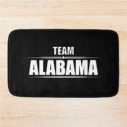 ALABAMA White Bath Mat