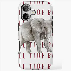 Roll Tide University of Alabama Crimson Tide iPhone Tough Case