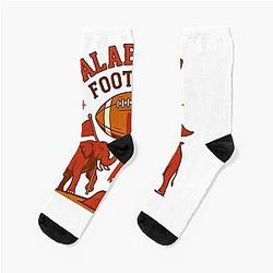 Alabama Football Power and Pride Socks