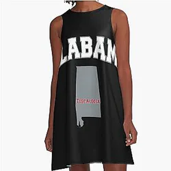 Tuscaloosa Alabama Classic A-Line Dress