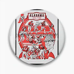 Alabama Crimson Tide Merch For Fans Alabama Crimson Tide Pins