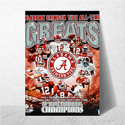 Alabama Crimson Tide Limited Collection Alabama Crimson Tide Posters