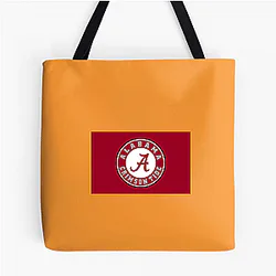 Alabama Crimson Tide Fan Art Alabama Crimson Tide Bags