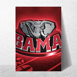 Alabama Crimson Tide Signature Alabama Crimson Tide Posters