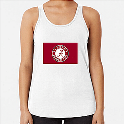 Alabama Crimson Tide Fan Art Alabama Crimson Tide Tank Tops