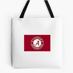 Alabama Crimson Tide Fan Art Alabama Crimson Tide Bags