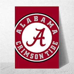Alabama Crimson Tide Fan Art Alabama Crimson Tide Posters