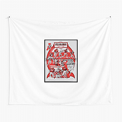 Alabama Crimson Tide Merch For Fans Alabama Crimson Tide Tapestries