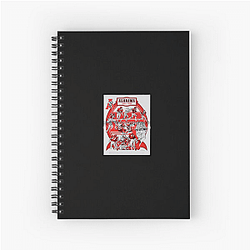 Alabama Crimson Tide Merch For Fans Alabama Crimson Tide Notebook