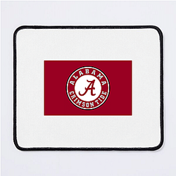 Alabama Crimson Tide Fan Art Alabama Crimson Tide Mouse Pads