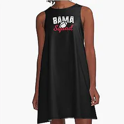 Alabama Crimson Football Dress