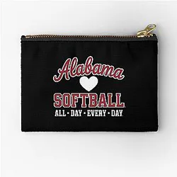 Alabama Softball Team Zipper Pouch