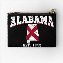 Alabama Established 1819 Zipper Pouch