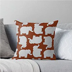 Cute Alabama Throw Pillow