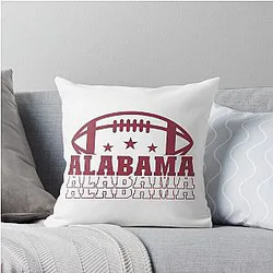 Alabama Football Pillow