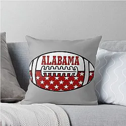 ALABAMA Football Throw Pillow