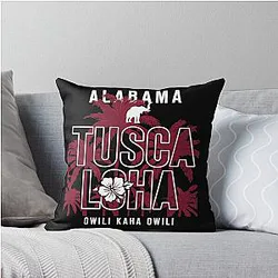 Alabama Tuscaloosa Throw Pillow