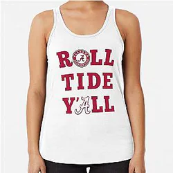 Alabama Crimson Tide Roll Tide Racerback Tank Top