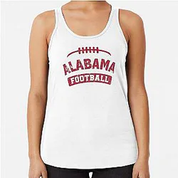 Alabama Football Vintage Racerback Tank Top