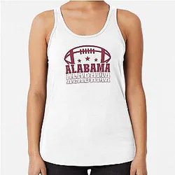 Alabama Football Tank Top