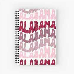 Alabama Spiral Notebook