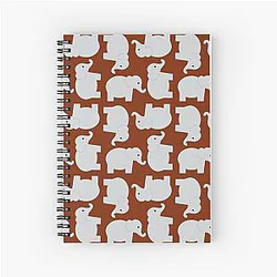 Cute Elephants Alabama Notebook