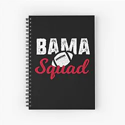 Alabama Crimson Notebook