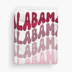 Alabama Retro Duvet Cover