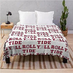 Alabama Crimson Tide Roll Throw Blanket