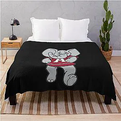 Big Alabama Classic T-Shirt Throw Blanket