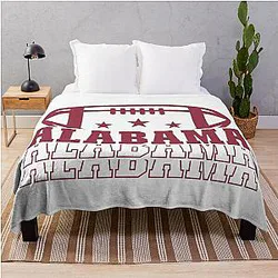 Alabama Football Throw Blanket to Keep You Warm