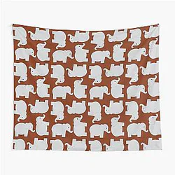 Cute Elephants Alabama Tapestry
